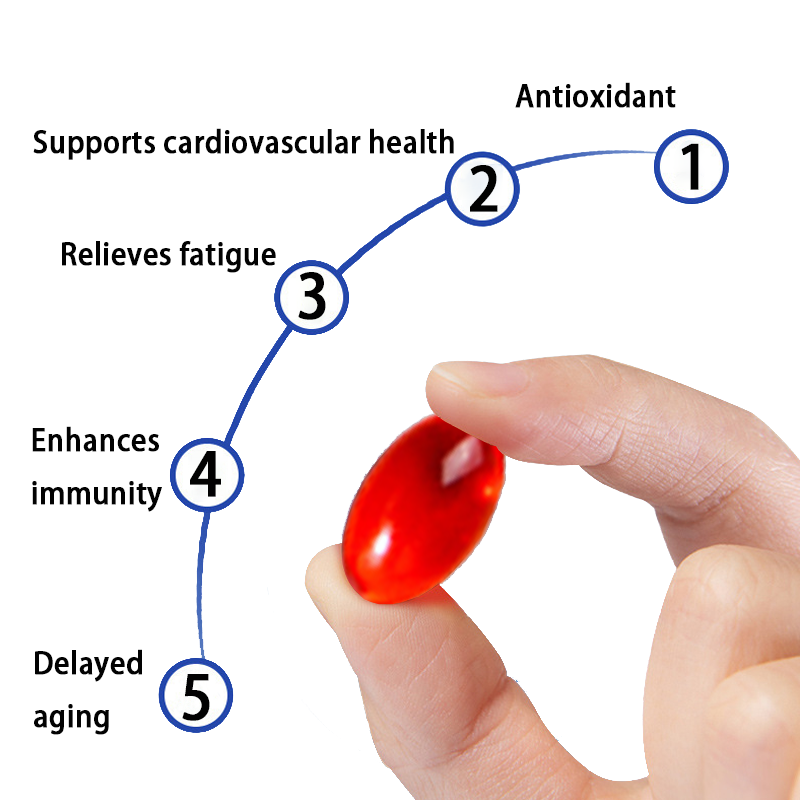 Coenzyme Q10 Capsules Supplier - Natural 100mg Vegan