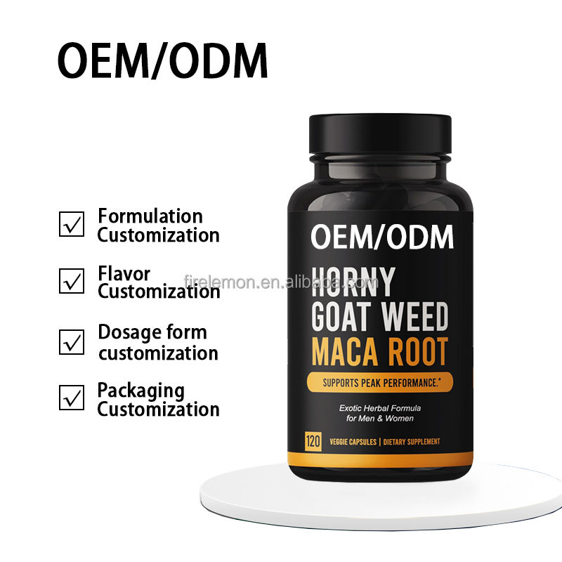 Goat Grass Extract Capsules Manufacturer - Hot Selling Maca Root
