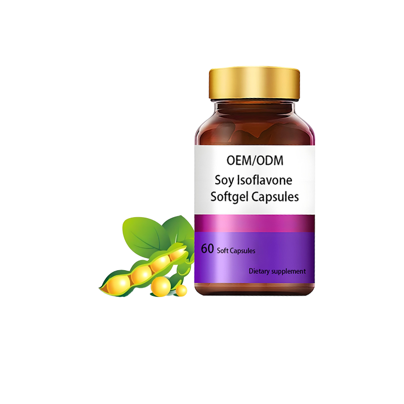 Soy Isoflavones Capsules Factory - OEM 60 Capsules Non-GMO