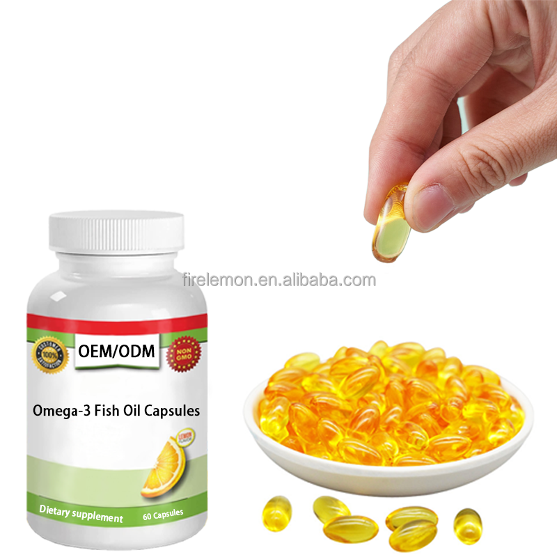 Omega-3 Fish Oil Softgels Factory - Enteric-Free Triglyceride