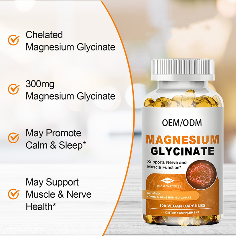 Magnesium Glycinate Supplier - Private Brand with D3