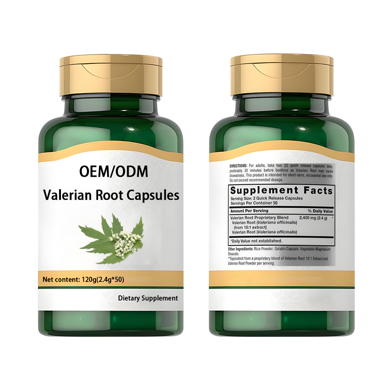 Valerian Root Capsules Supplier - Organic Natural Sleep Aid