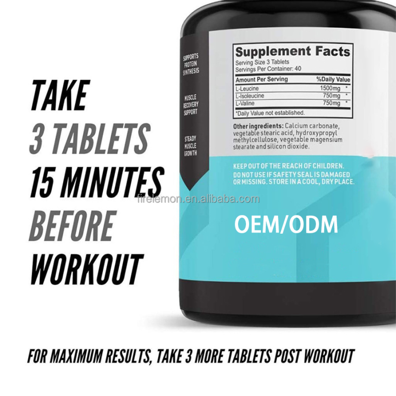 BCAA Tablets Factory - OEM Branched Chain Amino Acids