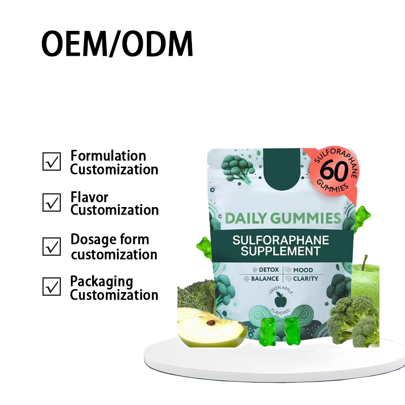 Broccoli Seed Gummies Factory - SUNI Factory Wholesale