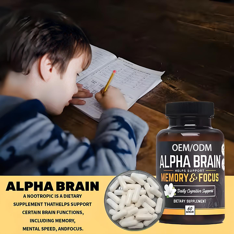 Brain Health Capsules Manufacturer - Private Label Mental Clarity