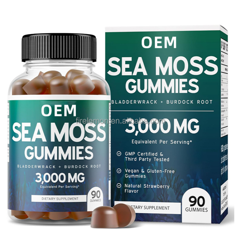 Seaweed Gummies Factory - Private Label Immune Antioxidant