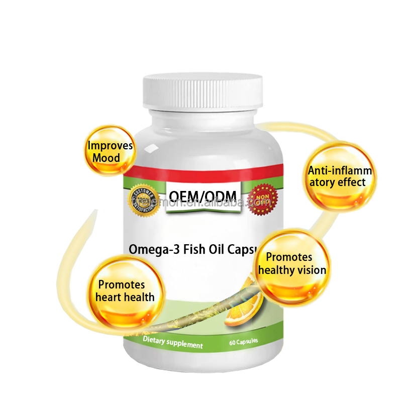Omega-3 Fish Oil Softgels Factory - Enteric-Free Triglyceride
