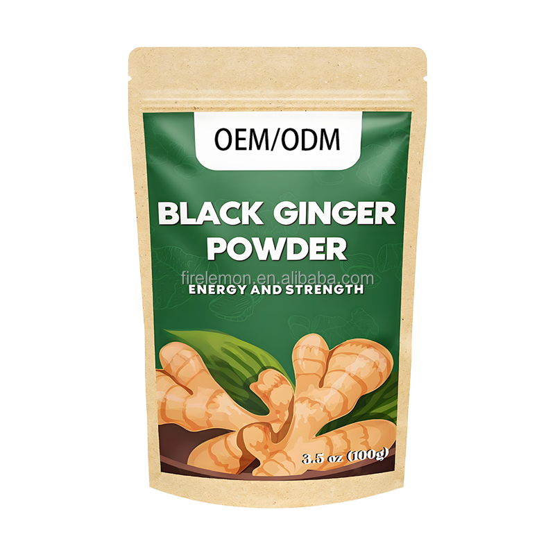 Black Ginger Powder Manufacturer - Private Label Thai Energy