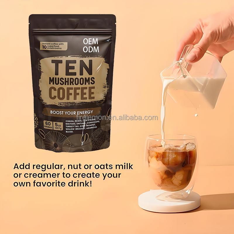 Lion's Mane Coffee Supplier - Customized Organic Instant