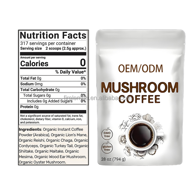 Mushroom Blend Coffee Manufacturer - Private Label Classic