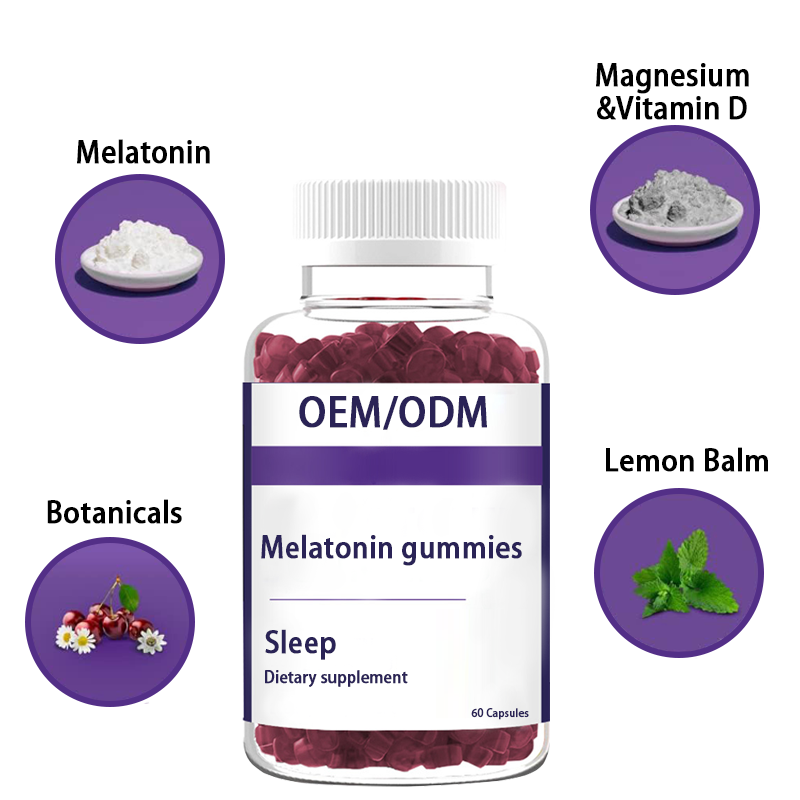 Melatonin Gummies Manufacturer - Vegan Sugar-Free Sleep Aid
