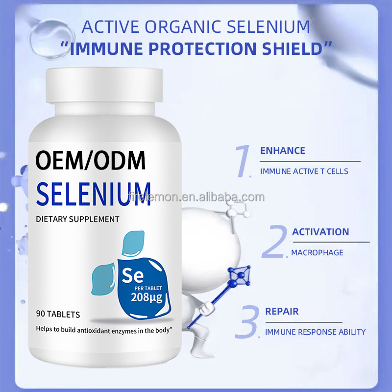 Selenium Tablets Manufacturer - OEM Private Label Antioxidant