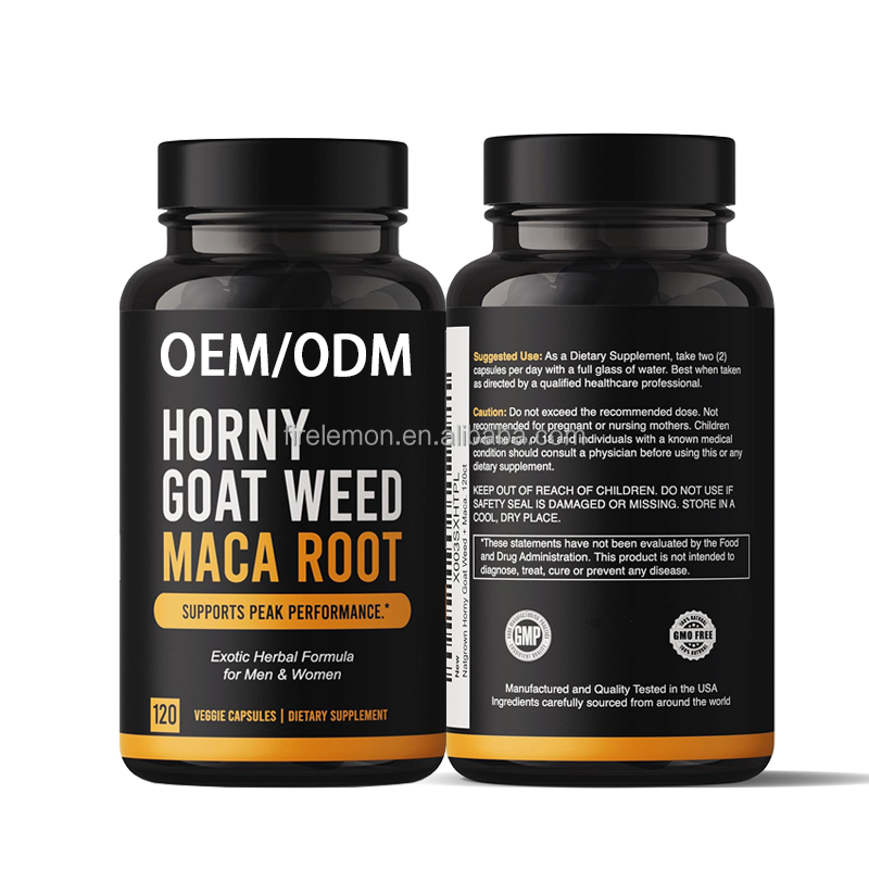 Goat Grass Extract Capsules Manufacturer - Hot Selling Maca Root