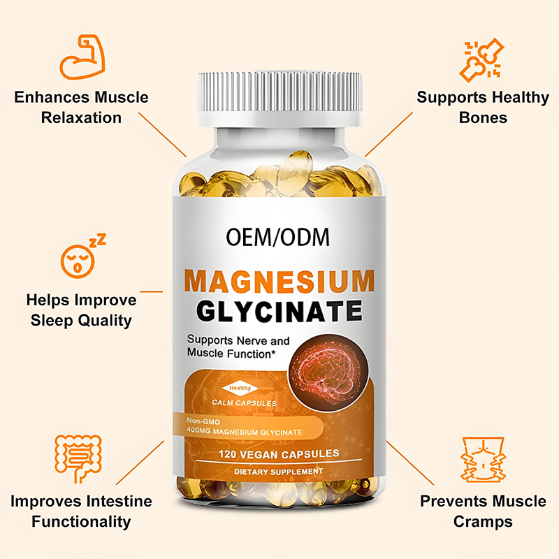 Magnesium Glycinate Supplier - Private Brand with D3