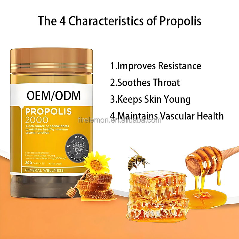 Bee Products Capsules Manufacturer - Propolis Royal Jelly