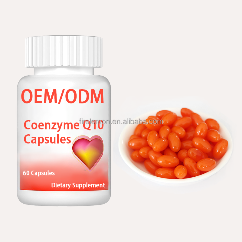 Coenzyme Q10 Capsules Factory - OEM Antioxidant Cellular Energy
