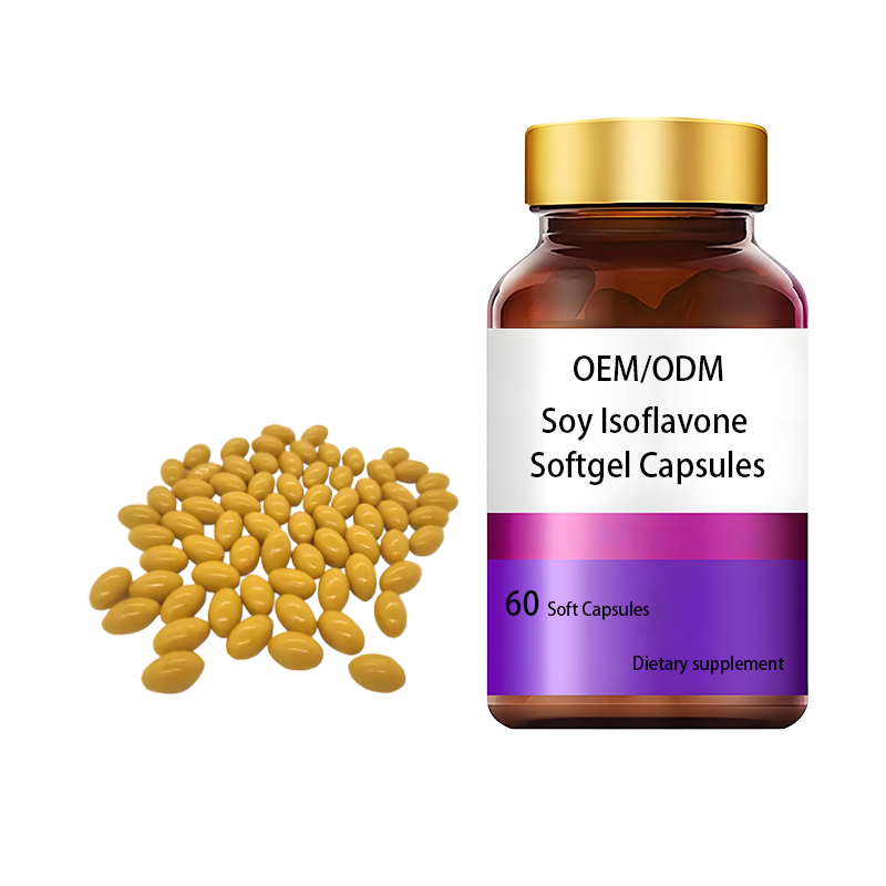 Soy Isoflavones Capsules Factory - OEM 60 Capsules Non-GMO