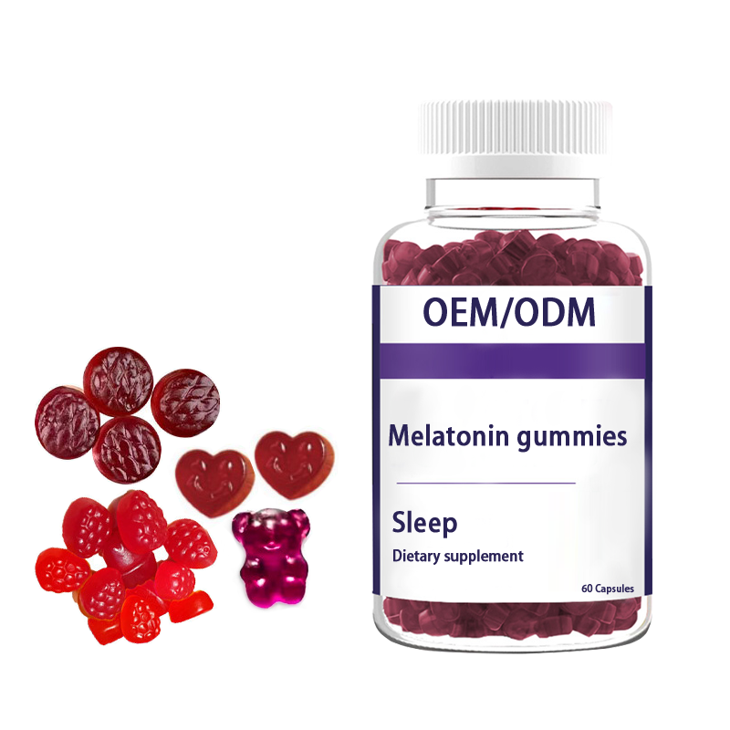 Melatonin Gummies Supplier - Vegan B6 B9 B12 Stress