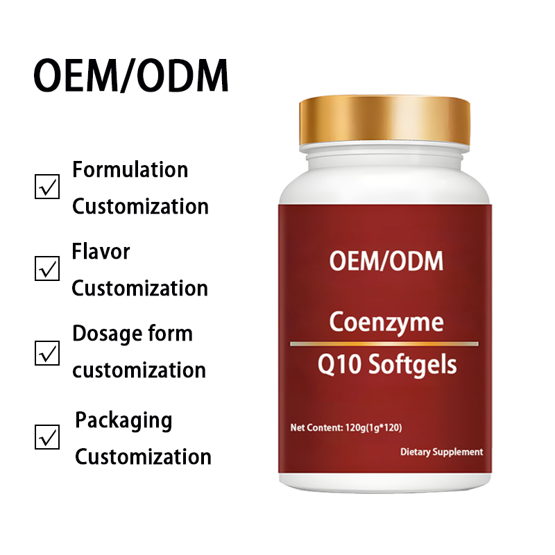 Coenzyme Q10 Capsules Supplier - Natural 100mg Vegan