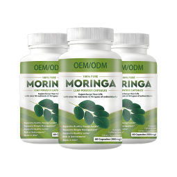 Moringa Leaf Capsules Supplier - 100% Pure Natural Organic