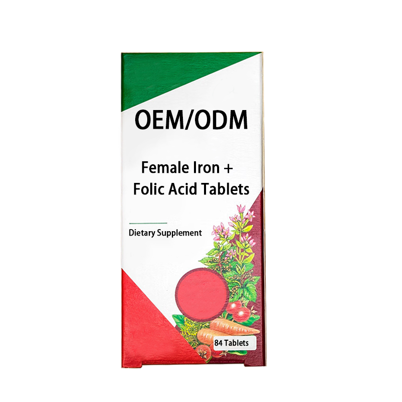 Iron Folic Acid Tablets Factory - Private Label Food-Grade
