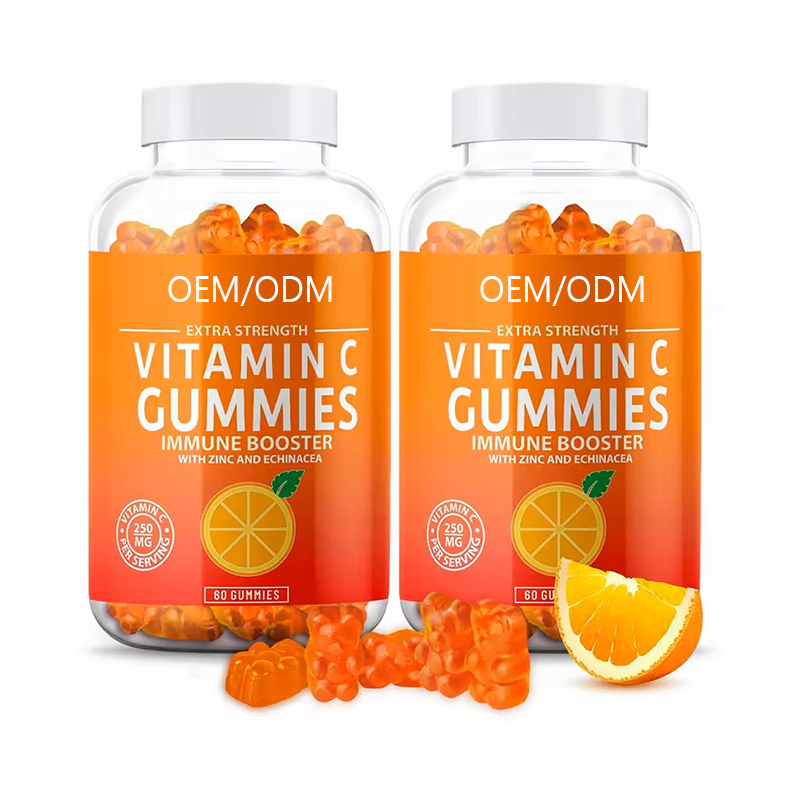 Bear Gummy Vitamins Supplier - OEM 60-Capsule Orange Flavor