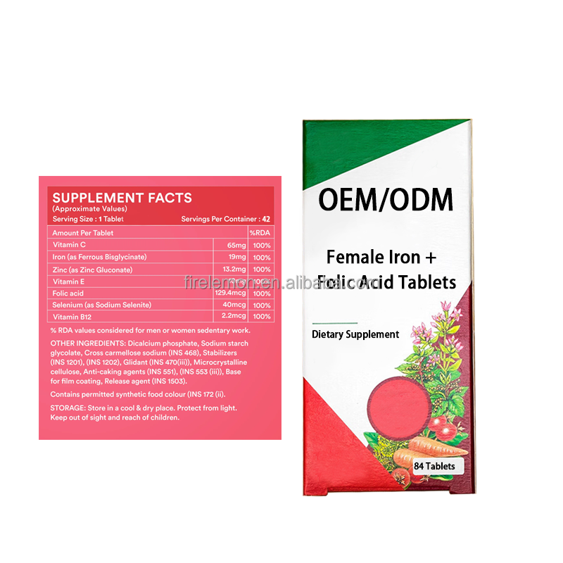 Women's Iron Tablets Supplier - OEM Pregnancy Support