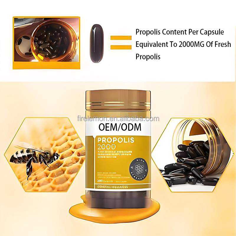 Bee Propolis Capsules Factory - Immune Enhancer Energy