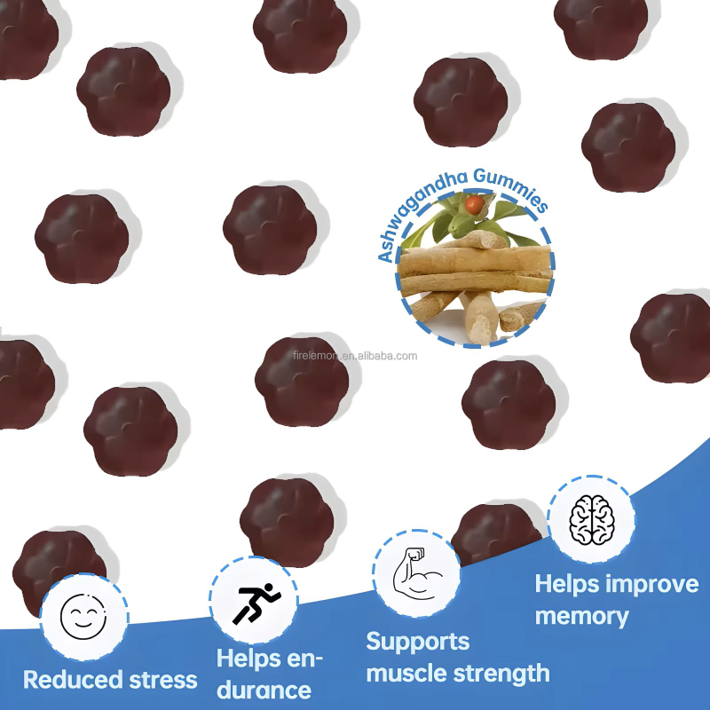 ASHWAGANDHA Gummies Factory - OEM High Quality Natural
