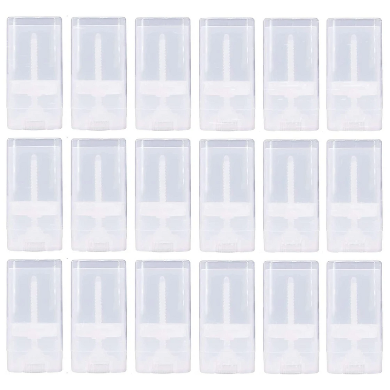 Deodorant Tube Manufacturer - 1pc Plastic Empty 15ml 30ml 50ml 75ml with Twist Stick Bottom Filling for Travel