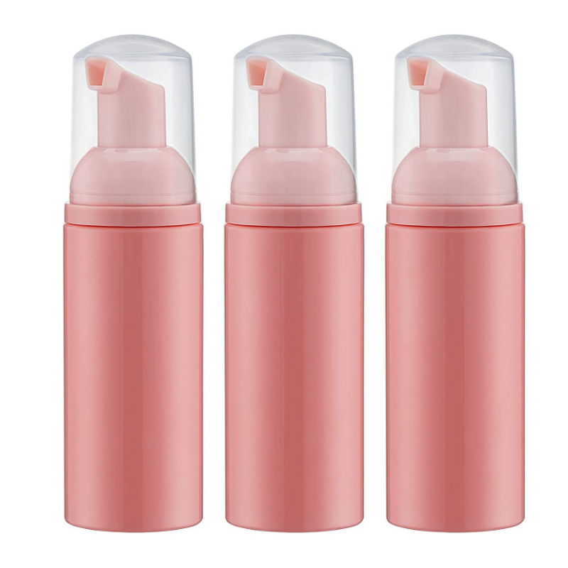 Soap Foam Bottle Manufacturer - Tekson Pink Pump Empty Travel Foaming for Lash Shampoo Cleanser