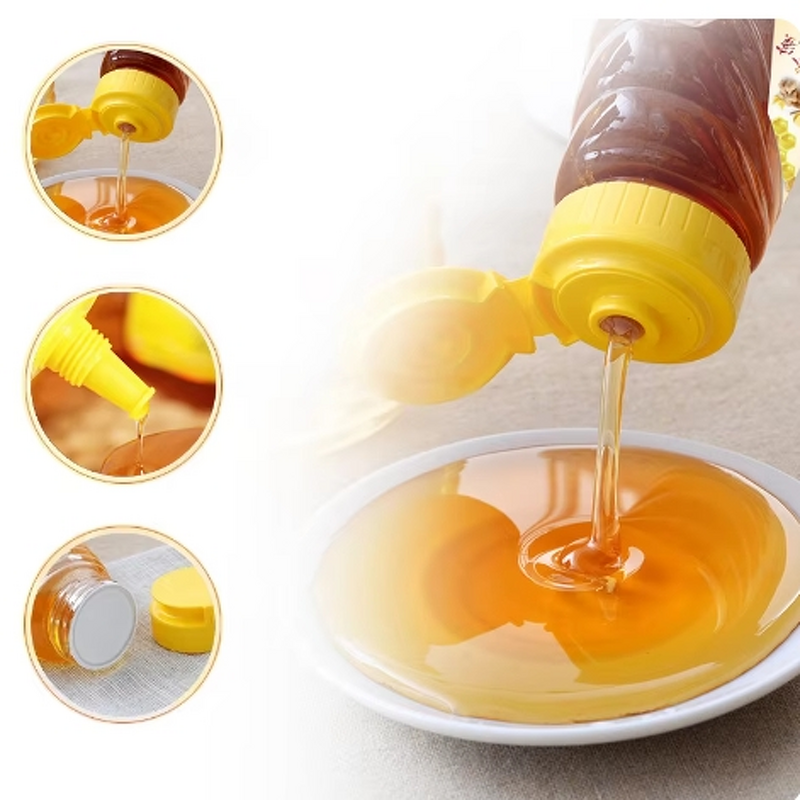 Honey Bottle Manufacturer - 290ml Squeeze Dispenser for Salad Dressing Jam Containers Ketchup Syrup Sauce