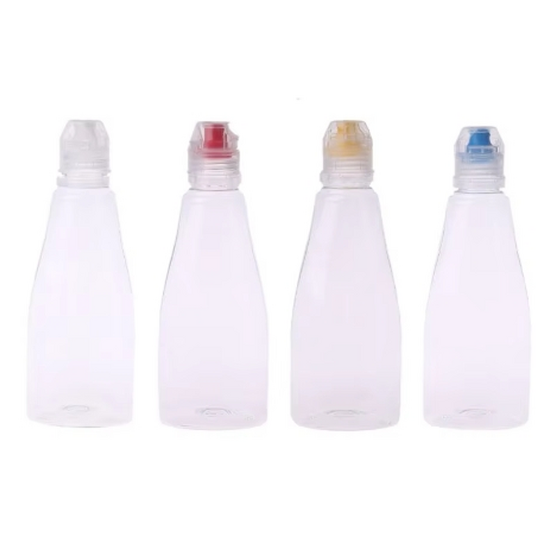 Honey Bottle Manufacturer - Squeezable with Protective Lid 400g Reusable for Home Kitchen Seasoning
