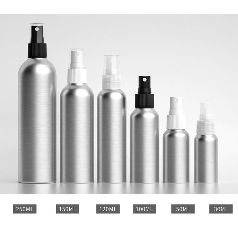 Aluminum Pump Bottle Manufacturer - Customized 30-150ml Silk Metal for Shampoo Body Lotion Perfume Personal Care