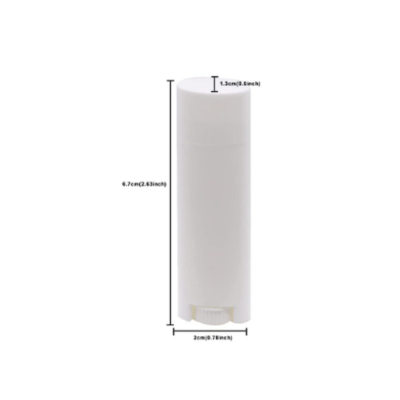 Lip Balm Tube Manufacturer - Oval Empty Plastic for Homemade Lipstick Deodorant Lotion Stick
