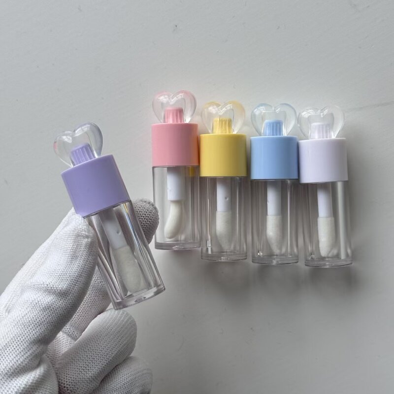 Lip Gloss Container Manufacturer - Custom for Clear Ball Shape with Cap and Brush Sealed Box