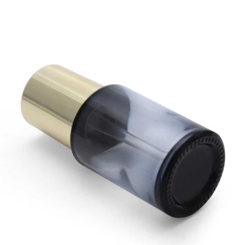 Essence Liquid Glass Bottle Manufacturer - 30ml with Rotate Self-priming Button Cover Drip Pump Dropper