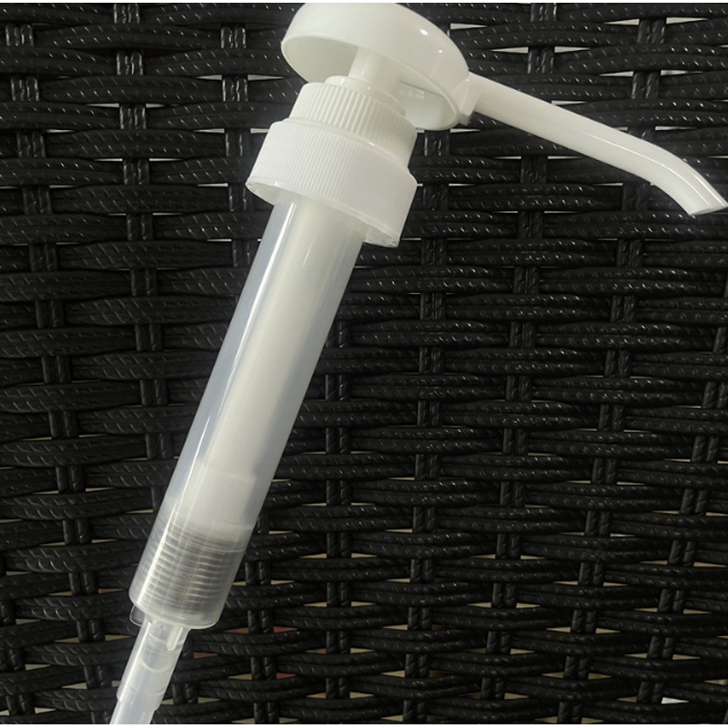 Plastic Dispenser Pump Manufacturer - White PP for Liquid 38/400 38/410 for Hand Wash Sauce Syrup Lotion Shampoo