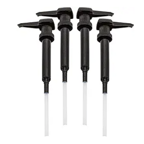 Replacement Pump Manufacturer - Darware Large 38mm for Gallon and Half Gallon Bottles 4-Pack Black