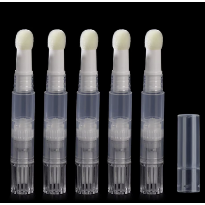 Twist Pen Manufacturer - 8ml Refillable Gloss Brush for Lip Cosmetic with Tip Empty Nail Oil Head for Lipstick Eye Cream