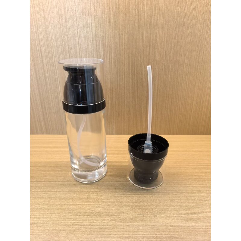 Airless Spray Pump Bottle Manufacturer - Eco-Friendly White Plastic 50-110ml Refillable for Skin Care Cosmetic PP