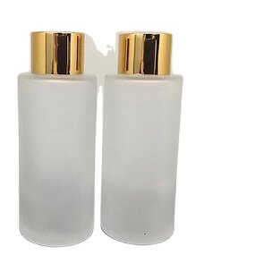 Glass Bottle Manufacturer - 60ml with Gold Screw-top for Powder Essence Perfume
