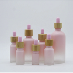 Glass Pipette Bottle Manufacturer - 5-100ml Pink for Aromatherapy Liquid Dropper Refillable Essential Massage Oil