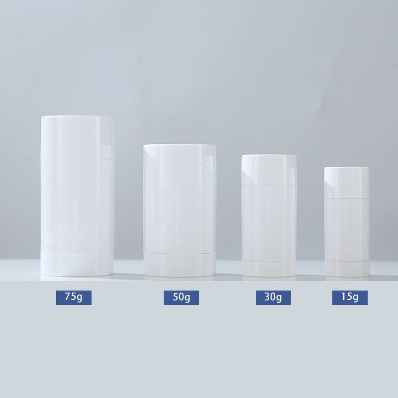 Twist-Up Plastic Bottle Manufacturer - 20pcs 15g Empty for DIY Natural Crystal Deodorant Refillable Cosmetics Shampoo