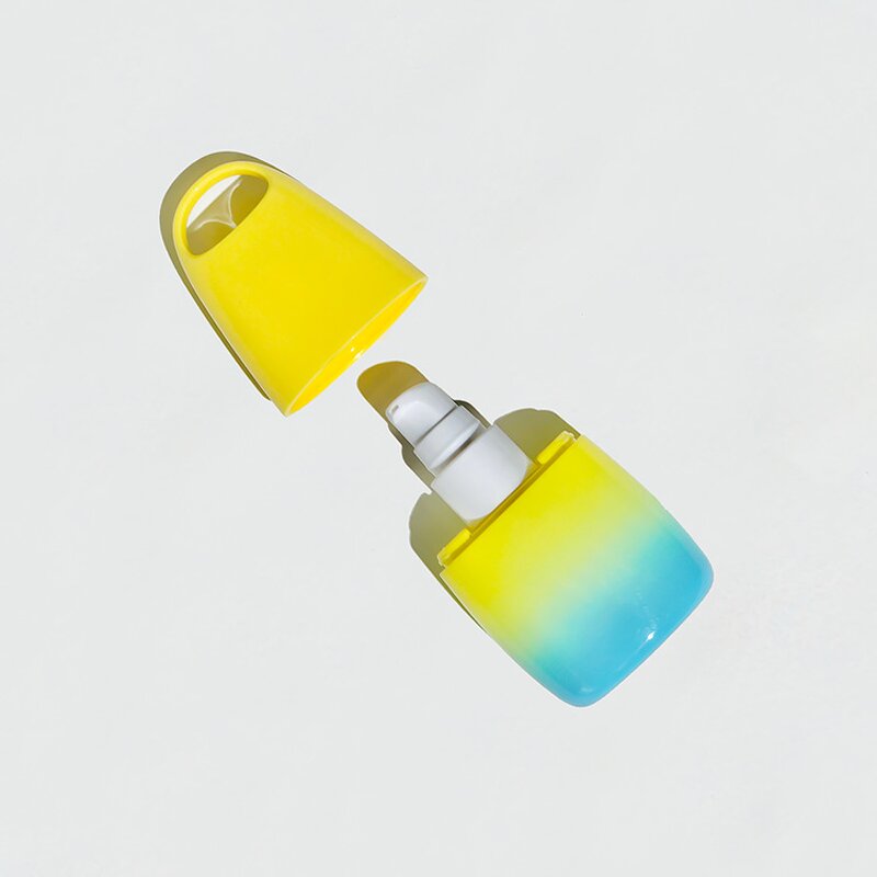 Hand Cream Sunscreen Bottle Manufacturer - 50ml Inverted Flat for Isolation Cream Empty Cosmetic Container