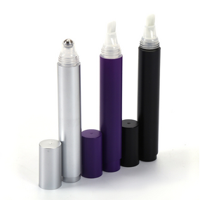 Cosmetic Pen Packaging Tube Manufacturer - 6ml Plastic Pressure Bead Eye Cream Ball Head for Lip Tubing