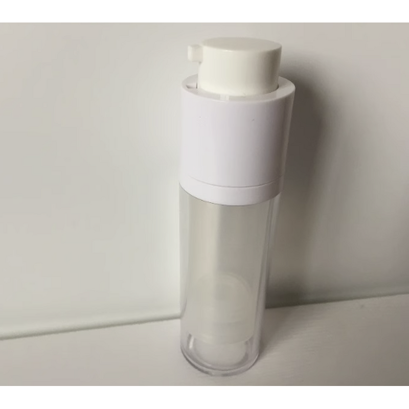 Airless Pump Spray Bottle Manufacturer - Silver for Face Cream Facial Cleanser Lotion False Eyelashes