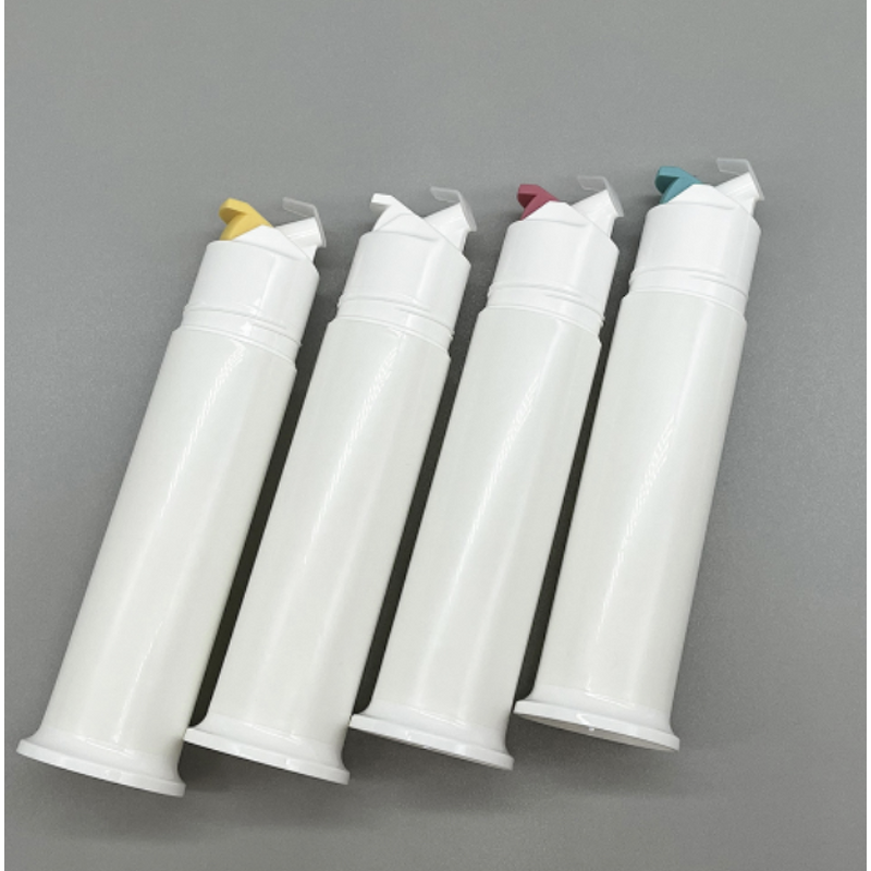 Plastic Toothpaste Tube Manufacturer - New 100ml Vertical PET with Vacuum Pump 60ml for Shampoo Packaging