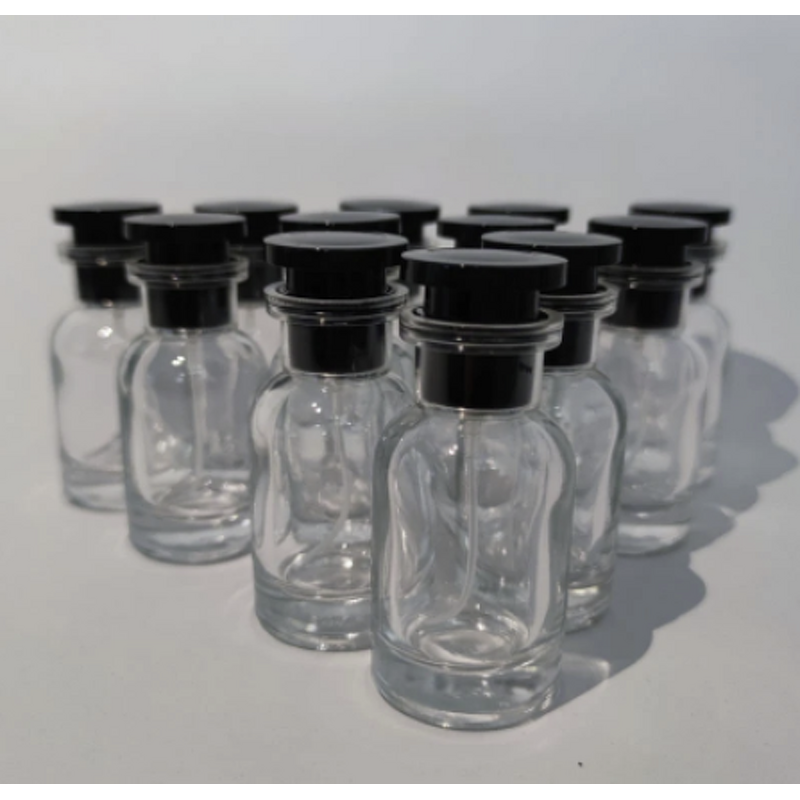 Travel Perfume Bottle Manufacturer - High-end 30ml Portable with Separate Empty Spray and Box Dropper Sealing