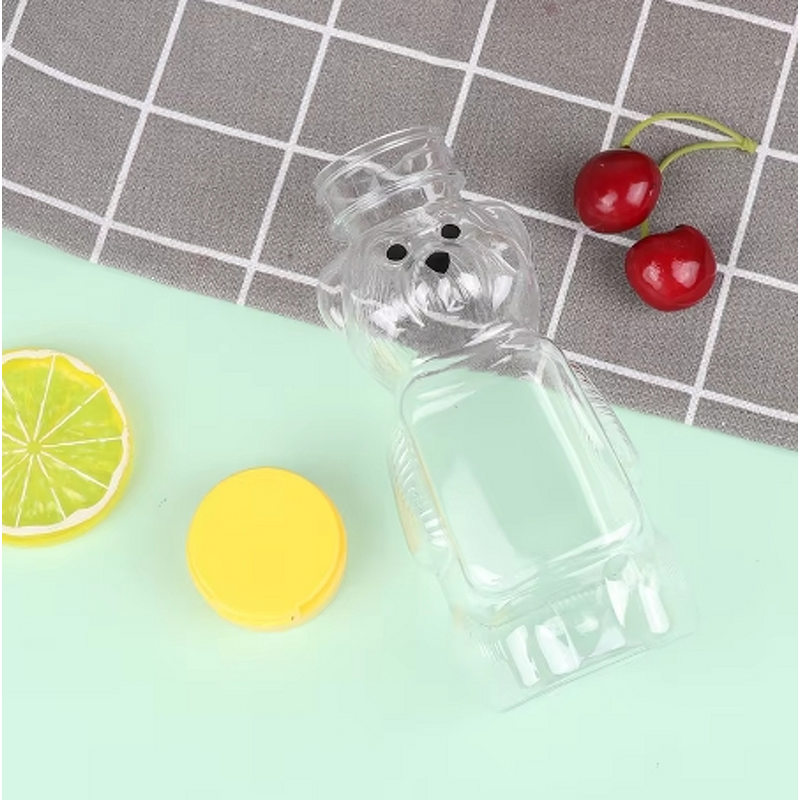 Plastic Squeeze Condiment Bottle Manufacturer - 240ml Bear Honey Bottle Extrusion Bear Shape for Sauce